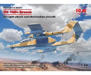 ICM 48301 1/48 OV-10D + BRONCO,US Lumière Attack And Observation Avion