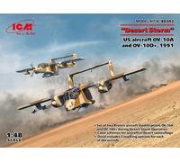Icm 48302 1/48 "Desert Storm" Avion Américain Ov-10A Et Ov-10D+, 1991