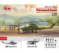 (ICM48303) - ICM Ltd Ed 1:48 - Cobra AH-1G and Bronco OV-10A w/figures