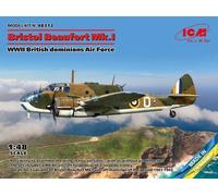 ICM 48312 Kit Avion 1/48 Bristol Beaufort Mk.I WWII Forces Aériennes
