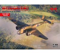 ICM 48352 - 1:48 HP.52 Hampden B. Mk.i WWII Britannique Bombardier (100% Neuf