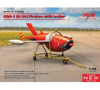 ICM 48400 - 1:48 Q-2A (KDA-1) FIREBEE Avec Remorque (1 Avion Et Remorque)