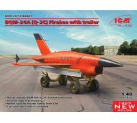 ICM 48401 1/48 BQM-34A (Q-2C) Firebee With Remorque (1 Airplane And Remorque)