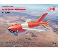 ICM 48402 MAQUETTE Q-2A (KDA-1) FIREBEE, US DRONE (2 AIRPLANES AND PILONS) 1/48