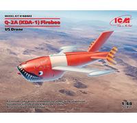 ICM 48402 MAQUETTE Q-2A (KDA-1) FIREBEE, US DRONE (2 AIRPLANES AND PILONS) 1/48