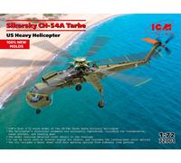 ICM 72001 1:72 Sikorsky CH-54A Tarhe Hélicoptère US Heavy Neuf Kit