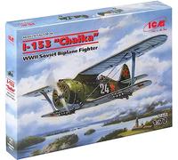 ICM 72074-1/72 Polikarpov I de 153 Plastique modèle Kit