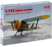 ICM 72075 modèle Kit I de 153, WWII Finnish Air Force Fighter Version Hiver