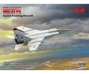 ICM 72178 - 1:72 MiG-25PU, Soviet Training Avion - Neuf