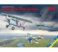 ICM 72210 1:72 Biplans Des Années 1930 Et 1940 (??-51A-1, Ki-10-II, U-2/Po-2VS)
