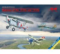 ICM 72210 MAQUETTE BIPLANES OF THE 1930S AND 1940S (??-51A-1, KI-10-II, U-2/PO-2