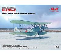 ICM 72244 - 1:72 U-2/Po-2, WWII Soviet Multi - Purpose Avion - Neuf
