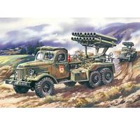 ICM 72581 1/72 BM-14-16, Multiple Launch Rocket Système On ZiL-157 Base