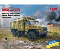 (ICM72709) - ICM 1:72 - URAL-43203 Box Vehicle of Ukrainian Army