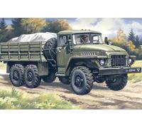 ICM 72711 MAQUETTE URAL-375 D MILITÄR LKW 1/72