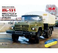 ICM 72816 1:72 ZiL-131, Military Camion Of The Armed Forces Of Ukraine
