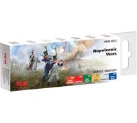 ICM - Acrylic Paints Set For Napoleonic Wars |icm|3072| 6x12ml Maquette Char Promo