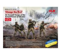 Icm - "Always The First" Air Assault Troops Of The Armed Forces Of Ukrainemaquette Figurine "Always The First" Air Assault Troops Of The Armed Forces Of Ukraine Icm 35754 1:35 Figurine Miniature