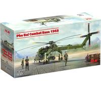 ICM Maquette Diorama Base de combat Phu Bai 1968 1/35 - 2 ensembles de figurines, bombe M-121