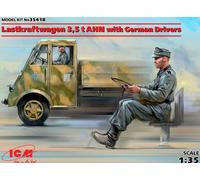 ICM Camion 35418 3,5 t AHN avec conducteurs allemands Gris