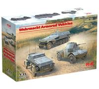 ICM - Maquette Blindé Wehrmacht Armored Vehicles |icm|ds3525| 1:35 Maquette Char Promo