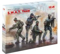 ICM DS2401-1:24 S.W.A.T. Team – 4 figurines – Nouveau