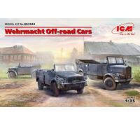 ICM DS3503 - 1:3 5 Wehrmacht Off-Road Voitures (Kfz1, Horch 108 Type 40, L1500A)