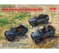 ICM DS3513 - 1:3 5 Seconde Guerre Mondiale Wehrmacht Le.gl.einheitz-pkw De -