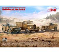 Icm Ds3529 - 1:35 Véhicules De La D.A.K De La Seconde Guerre Mondiale - Neuf