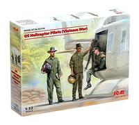 ICM 32114 - Figurines Pilotes D’Hélicoptère US - Guerre Du Vietnam - Neuf - 1:32