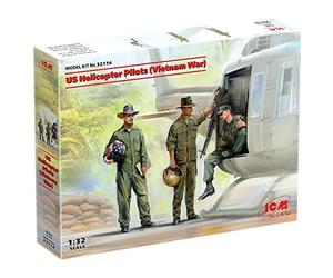 ICM Figurine Mignature Us Helicopter Pilots (Vietnam War)