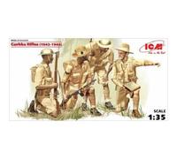 Icm - Gurkha Rifles (1942-1944)Maquette Figurine Gurkha Rifles (1942-1944) Icm 35563 1/35ème Maquette Char Promo Figurine Miniature