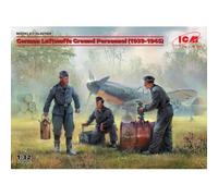German Luftwaffe Ground Personnel (1939-1945)maquette Figurine German Luftwaffe