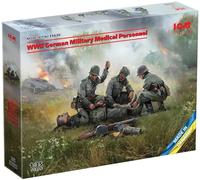 ICM Figurine ICM 35620 – Personnel médical militaire allemand WWII 1:35