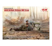 Icm - Icm - Wwi British Vickers Mg Crew