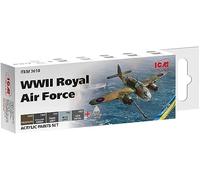 ICM ICM03018 Kit de Peinture de la Seconde Guerre Mondiale Royal Air Force (ICM48310)