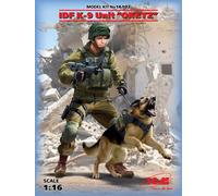 ICM Maquette plastique IDF K-9 Oketz avec chien 1/16e