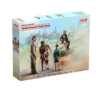 ICM Maquette 35647 – équipage de char WWII, 5 figurines 1/35