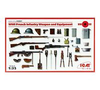 ICM ICM35681 1:35-WWI Armes et équipements d'infanterie française