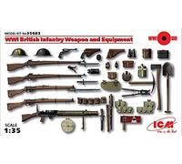 Accessoire Maquettemaquette Wwi British Infantry Weapons And Equipment Icm 3568