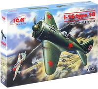 ICM ICM72072 1:72-I-16 Type 18, Chasseur soviétique de la Seconde Guerre Mondiale