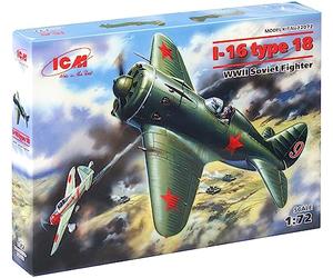 ICM ICM72072 1:72-I-16 Type 18, Chasseur soviétique de la Seconde Guerre Mondiale