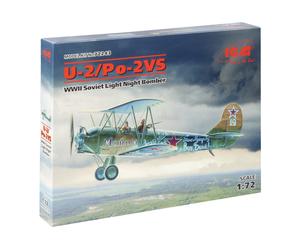 ICM ICM72243 1:72-U-2/Po-2VS, Bomber de Nuit soviétique de la Seconde Guerre Mon