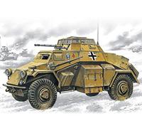 ICM – Sd.Kfz. 222 Blindé léger allemand – ICM72411 – Transparent, Centre