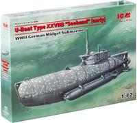 ICM ICMS006 1:72-U-Boat Type XXVIIB Seehund (À Terre)