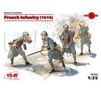 ICM Infanterie française 1916 WWI - échelle 1/35 - ICM 35691