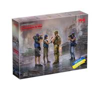 ICM 35751 - 1:35 Journalistes En Guerre (4 Figurines) (100% Nouvelles Moulages)