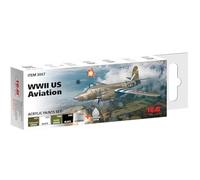 ICM - Acrylic Paints Set For Wwii Us Aviation |icm|3047|