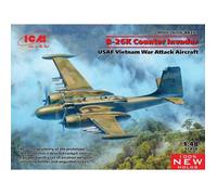 ICM - Maquette Avion B-26b-50 Invader Korean War American Bomber Icm 48281 1/48ème Maquette Char Promo - Ref : 12538