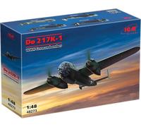 ICM - Maquette Avion Do 217k-1 Wwii German Bomber |icm|48273| 1:48 Maquette Char Promo